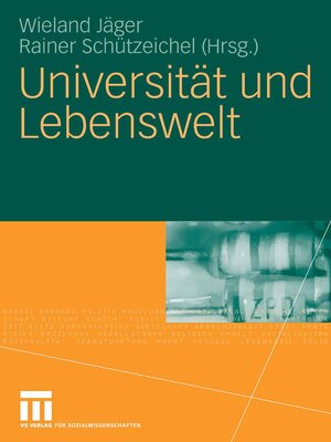 cover image of Universität und Lebenswelt